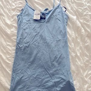 Brand new knit light blue dress